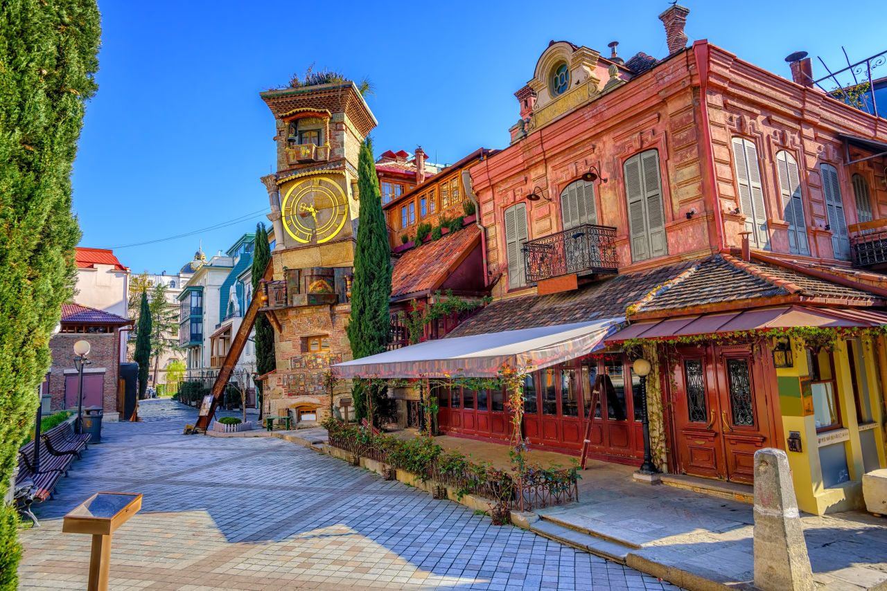 Stadscentrum van Tbilisi, Georgië. Leukste locatie voor een stedentrip.